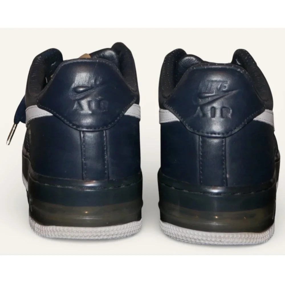 Nike Air Force 1 Supreme Max‎ Air Birds Nest Navy 318772-411 Mens Size 10.5 Rare